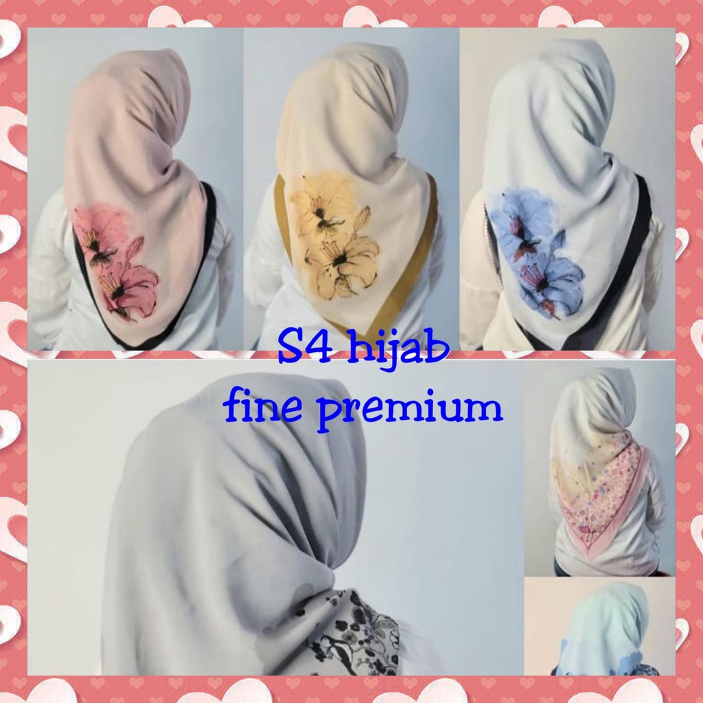 TERLARIS RABBANI HIJAB,KERUDUNG RABBANI,JILBAB RABBANI, HIJAB RABBANI SEGIEMPAT MOTIF FINE PREMIUM,K