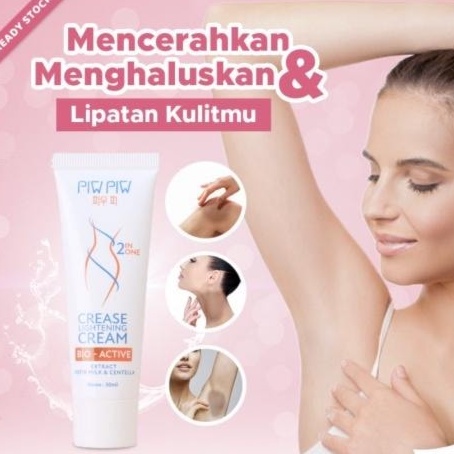 PEMUTIH KETIAK SELANGKANGAN PIWPIW CREAM BPOM  H2