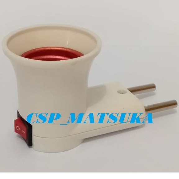 Fitting Colok Switch/Fiting Colok Saklar/ Fiting Lampu Tidur TA-8860 Matsuka