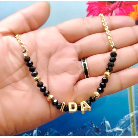 Kalung nama // kalung huruf // kalung inisial// kalung abjad//kalung alphabet//perhiasan //kalung