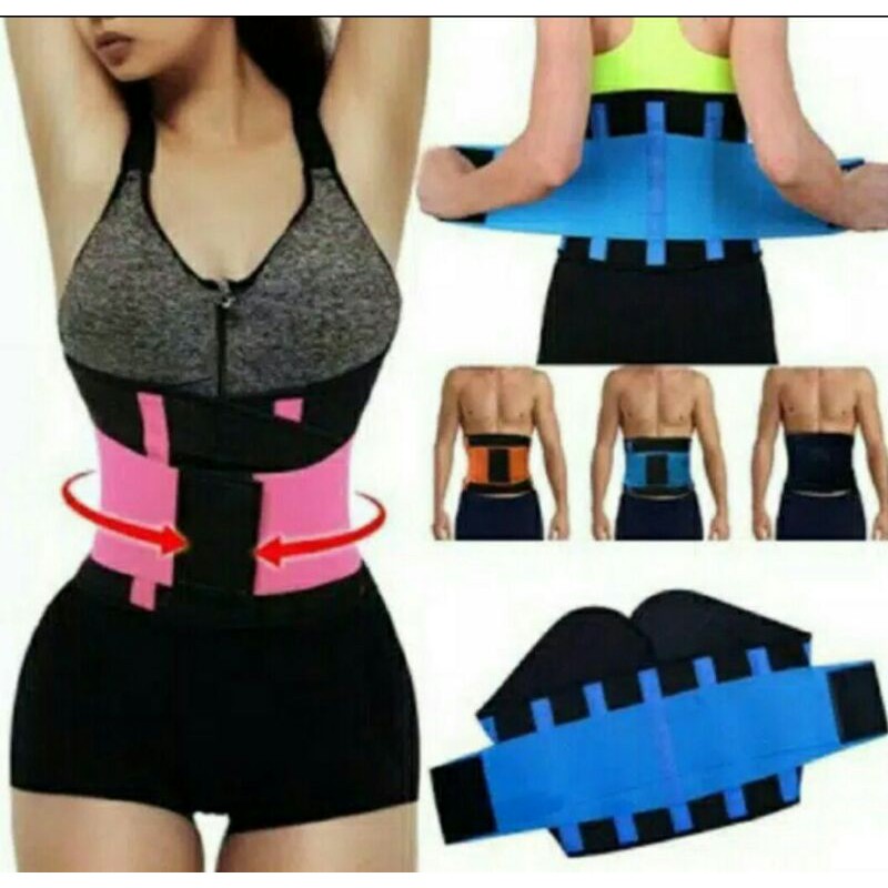 Hot Shapers belt korset / sabuk sport pembakar lemak tubuh