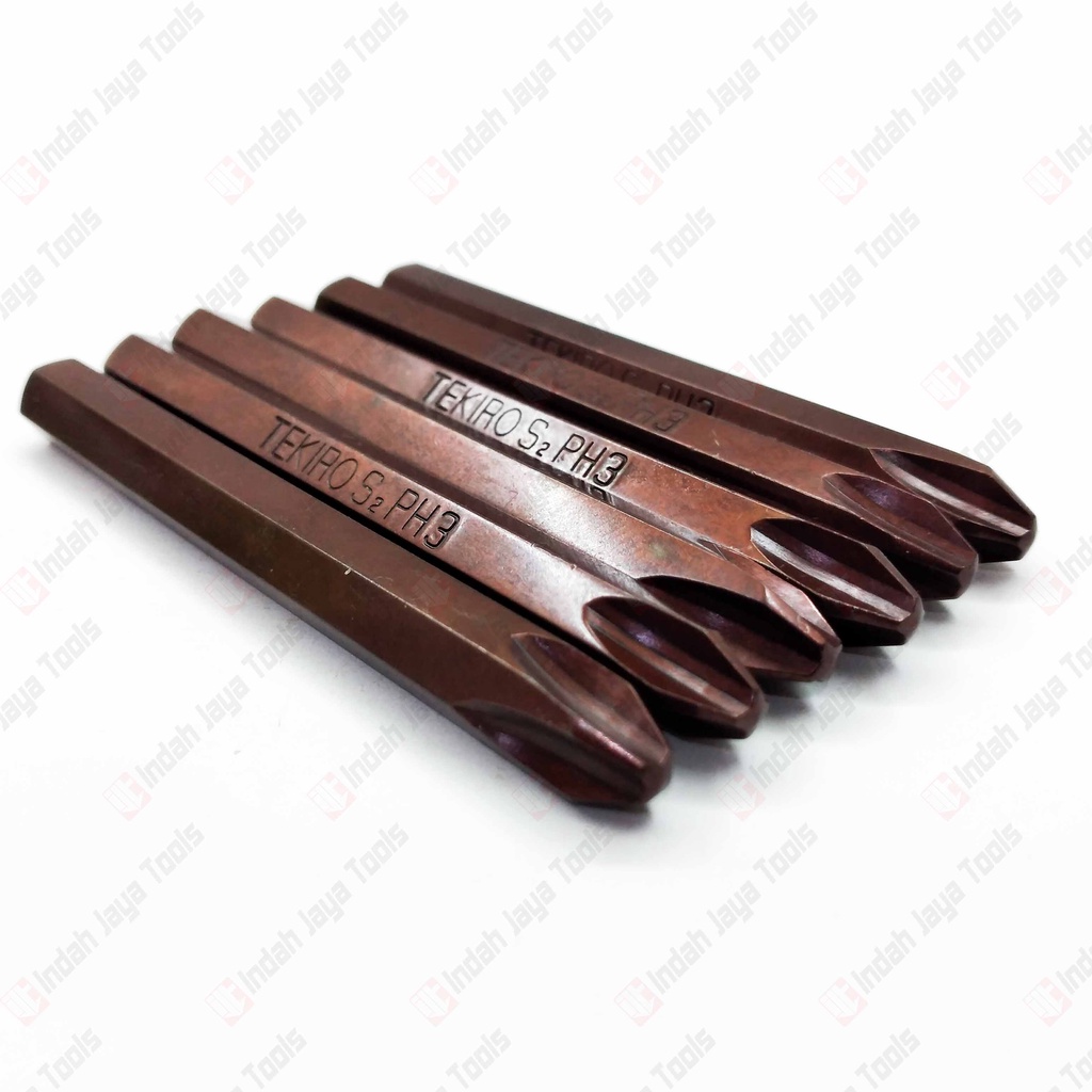 TEKIRO SD-IB1287 Mata Obeng Ketok (+) PH3 x 80 mm Obeng Gedor Bit Set