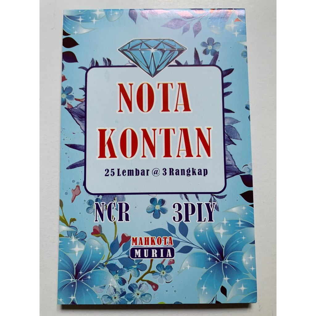 

Nota Kontan Kecil 3 Ply, Nota NCR