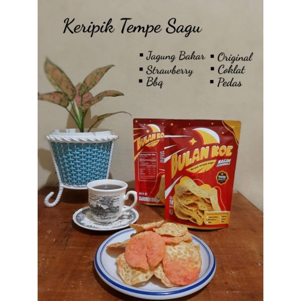 

BulanKoe Keripik Tempe Sagu Gluten Free