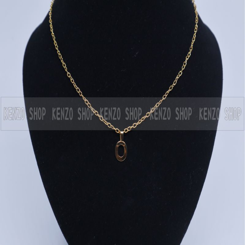 KALUNG RANTAI LIONTIN HURUF INISIAL KALUNG ANTI KARAT KALUNG WANITA PRIA