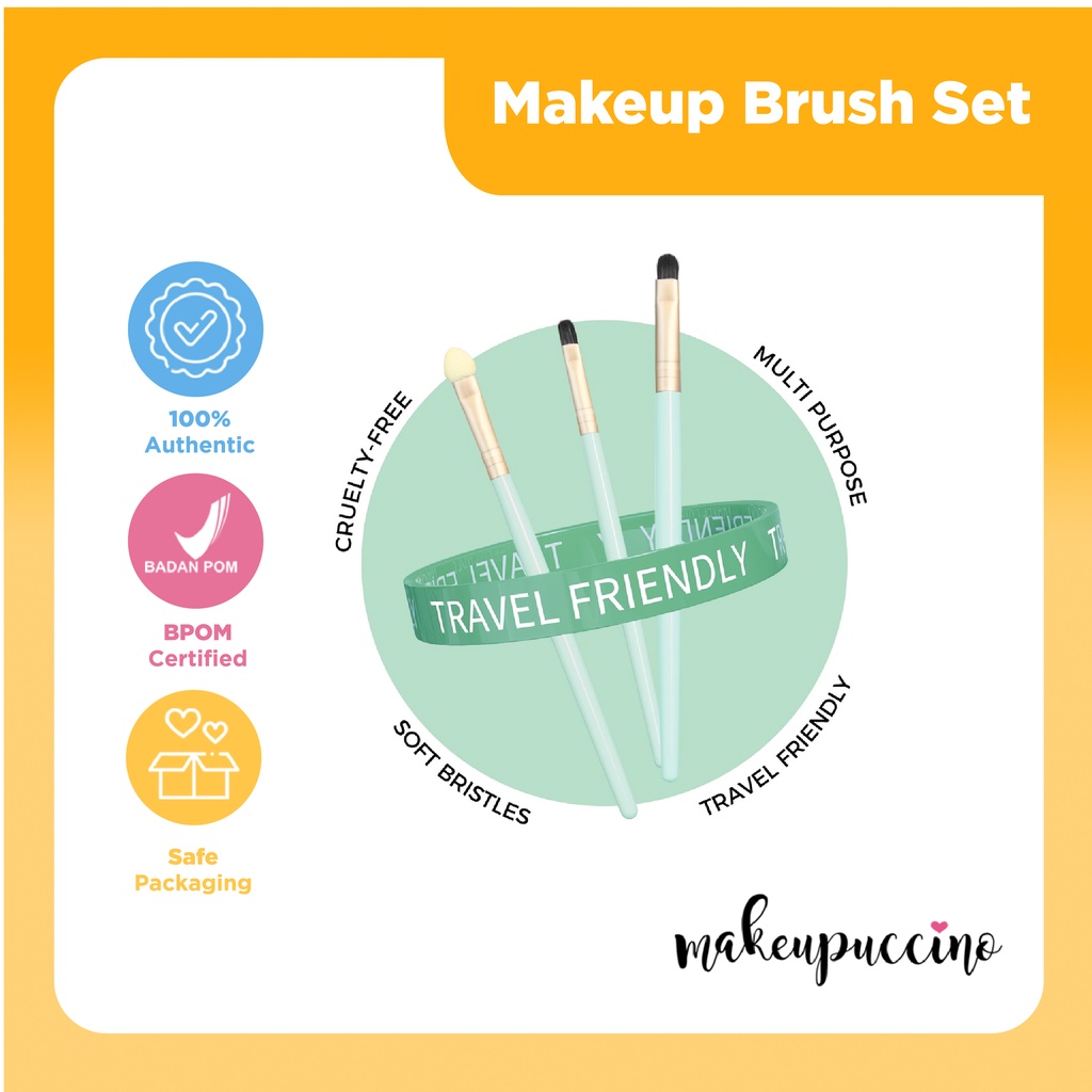 You Glam Fix Excellent Brush Set Lake Blue