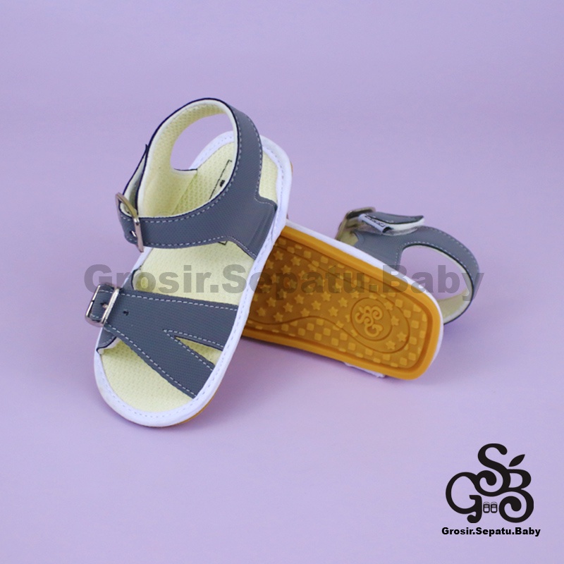 sepatu bayi sendal bayi sandal bayi laki laki perempuan prewalker bayi  umur 2 - 12 bulan model casual S03 polos ringan  fleksibel &amp; Anti Slip