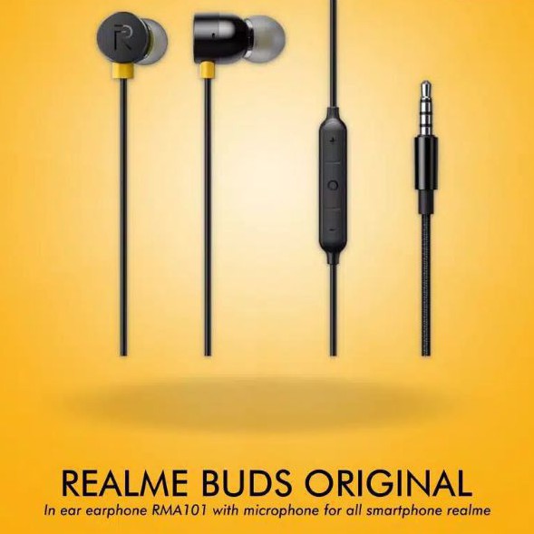 Headset Realme Buds Original RMA 101 Magnetic