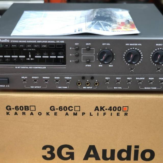 Amplifier Karaoke 3G AUDIO AK-400