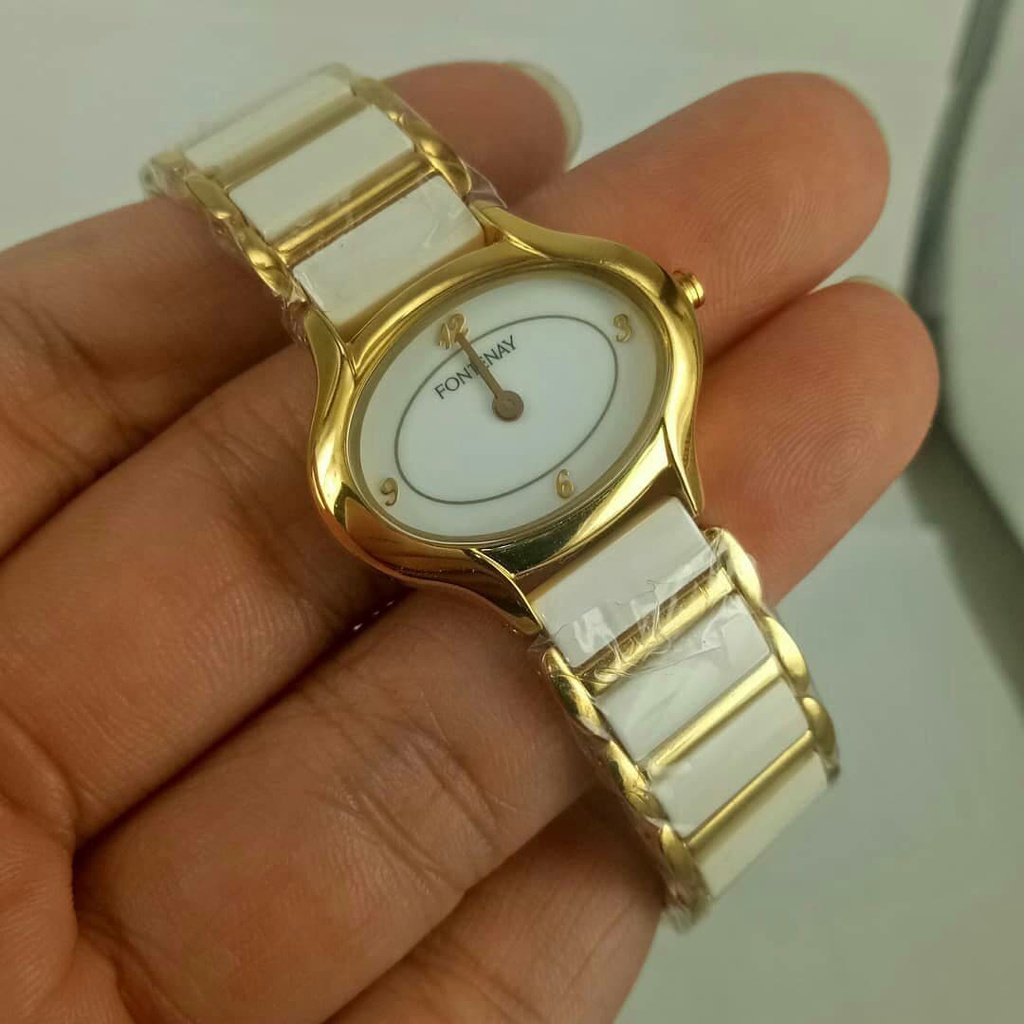 Sale jam tangan wanita fontenay N219 Putih