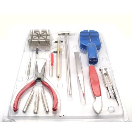 BISA COD  Alat Reparasi Servis Jam Tangan Set 16PCS Service Jam