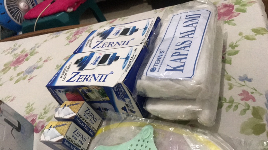 Paket Zernii 1 Zernii , 1 Kapas , 1 Karbon Filter