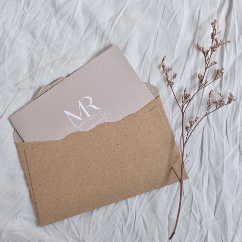 Greeting Card MIRACHOLECCT (KARTU UCAPAN MR)/KARTU UCAPAN PREMIUM DAN AESTETIC