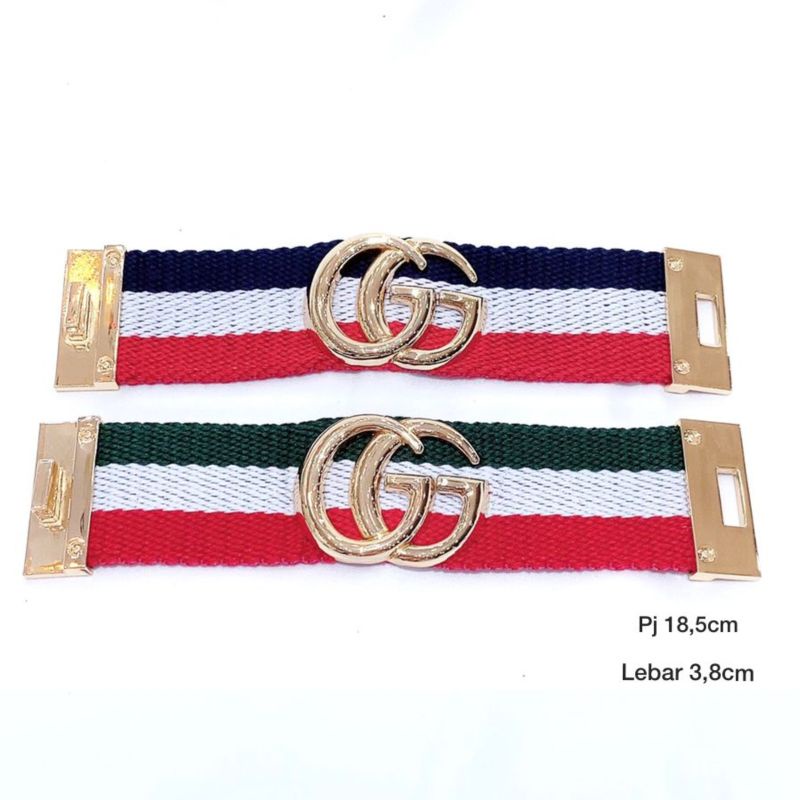 PROMO Gelang Brandad Band Gc Premium Quality Tidak karatan Bracelet Branded band Import 9290