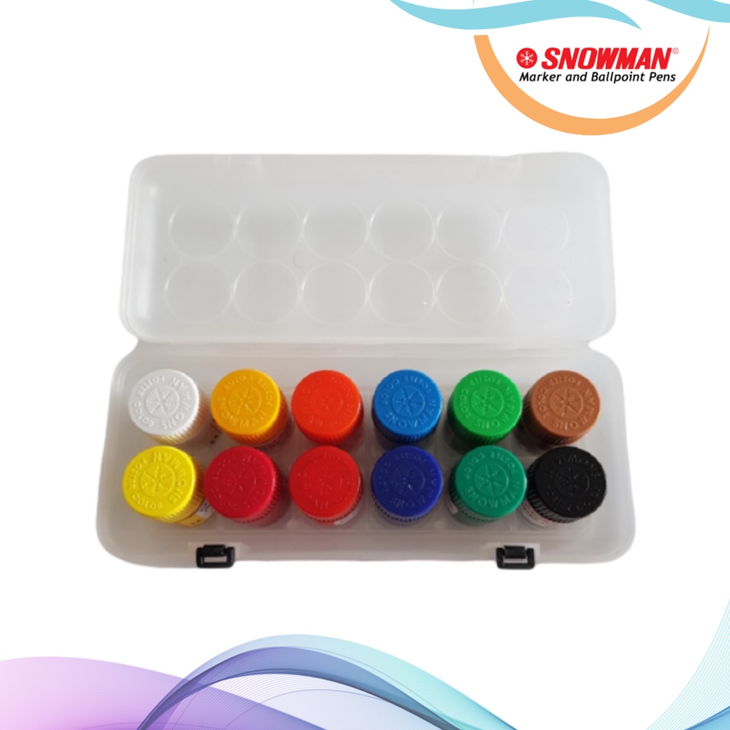 

POSTER COLOUR SET / CAT POSTER SNOWMAN PC-12 WARNA