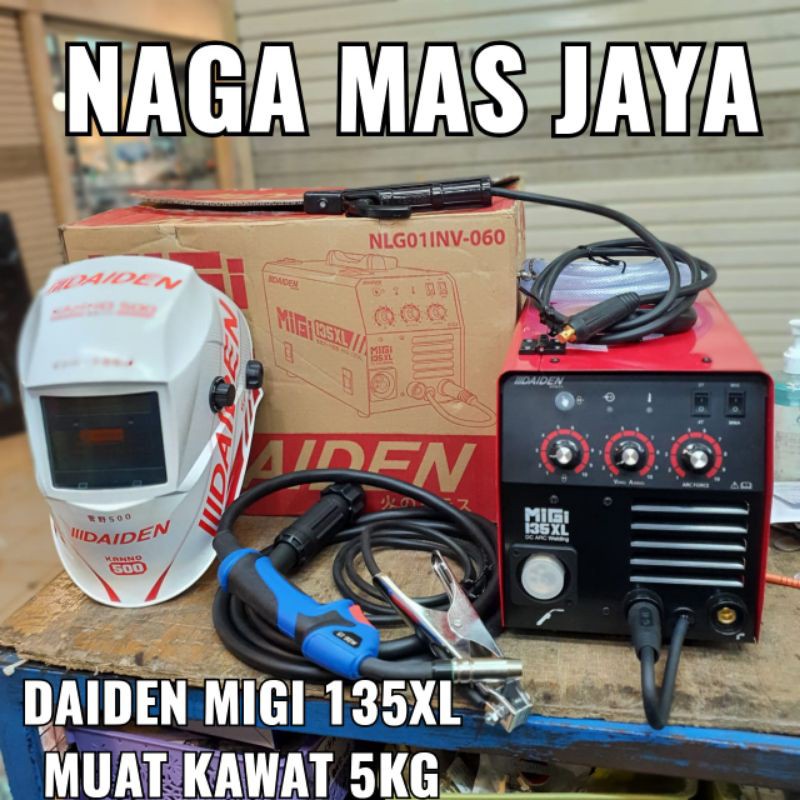 MESIN LAS CO2 DAIDEN MIGI 135 XL / TRAFO LAS DAIDEN MIGI 135XL / DAIDEN MIG 130 / DAIDEN MIGI 130
