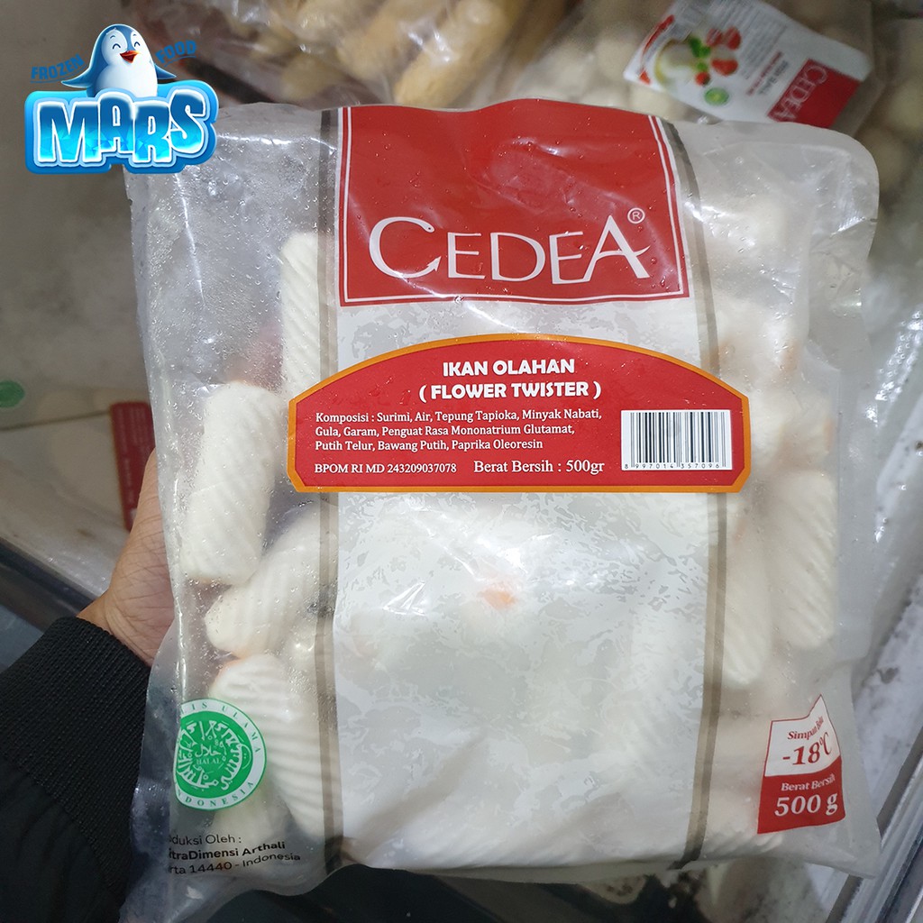 

CEDEA FLOWER TWISTER 500gr IKAN OLAHAN