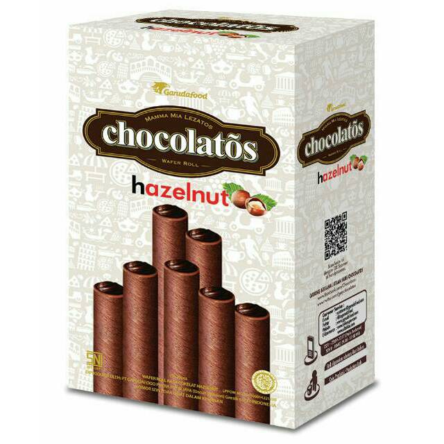 

Chocolatos Choco Hazelnut 15gr x 20 (1 Box)