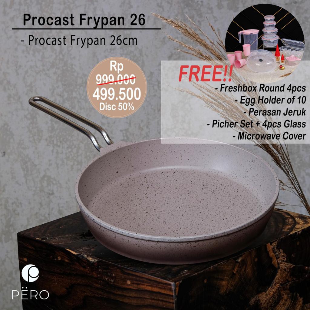 PERO PROCAST FRY PAN 26CM