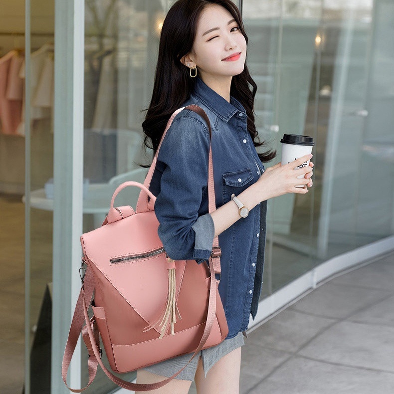 TAS RANSEL WANITA KULIT IMPORT DIRANA BACKPACK PUNGGUNG BESAR PREMIUM GENDONG SEKOLAH KULIAH KERJA KOREA CEWEK MURAH REMAJA KEKINIAN LUCU BATAM BRANDED