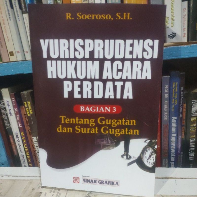 Buku Yurisprudensi Hukum Acara Perdata Bagian3 Terlaris dan termurah