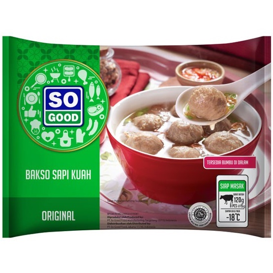 

SO GOOD BAKSO KUAH SAPI 120GR