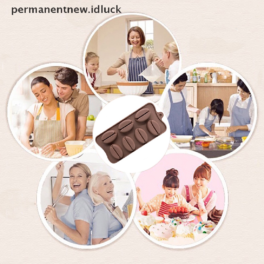 Cetakan Bentuk Biji Kopi Untuk Membuat Permen / Jello