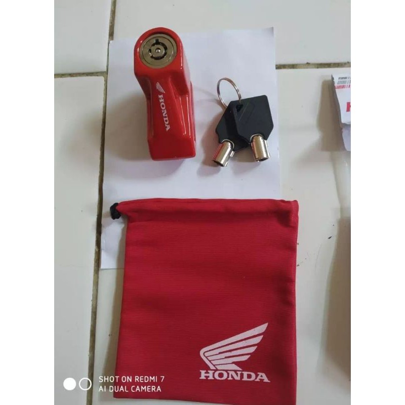 Gembok-motor cakram Universal Ahm Honda yamaha