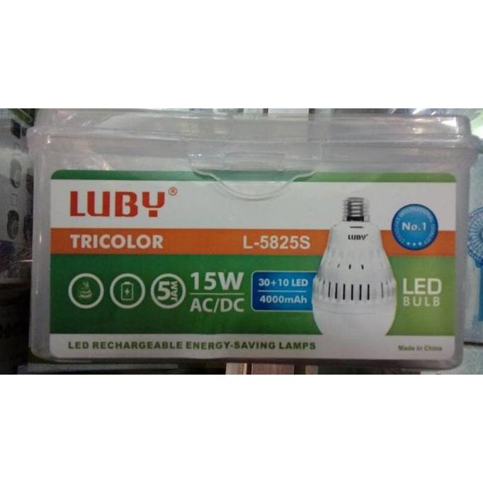 LAMPU LED LUBY EMERGENCY 15W 15 WATT
