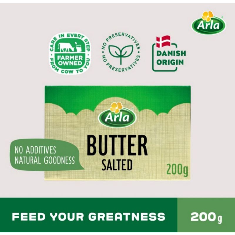 

Arla butter Salted 200gr