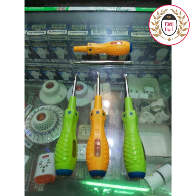 Tespen/Test Pen Listrik/ Tespen Bolak-Balik/Obeng Tespen/