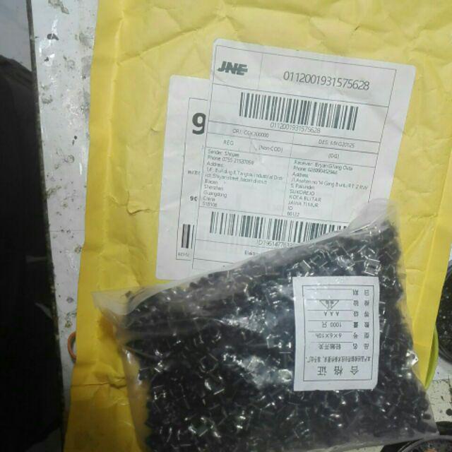 100pcs 6*6*10mm Tactile  Push Button Switch 4pin Dip Untuk Monitor Layar Lcd