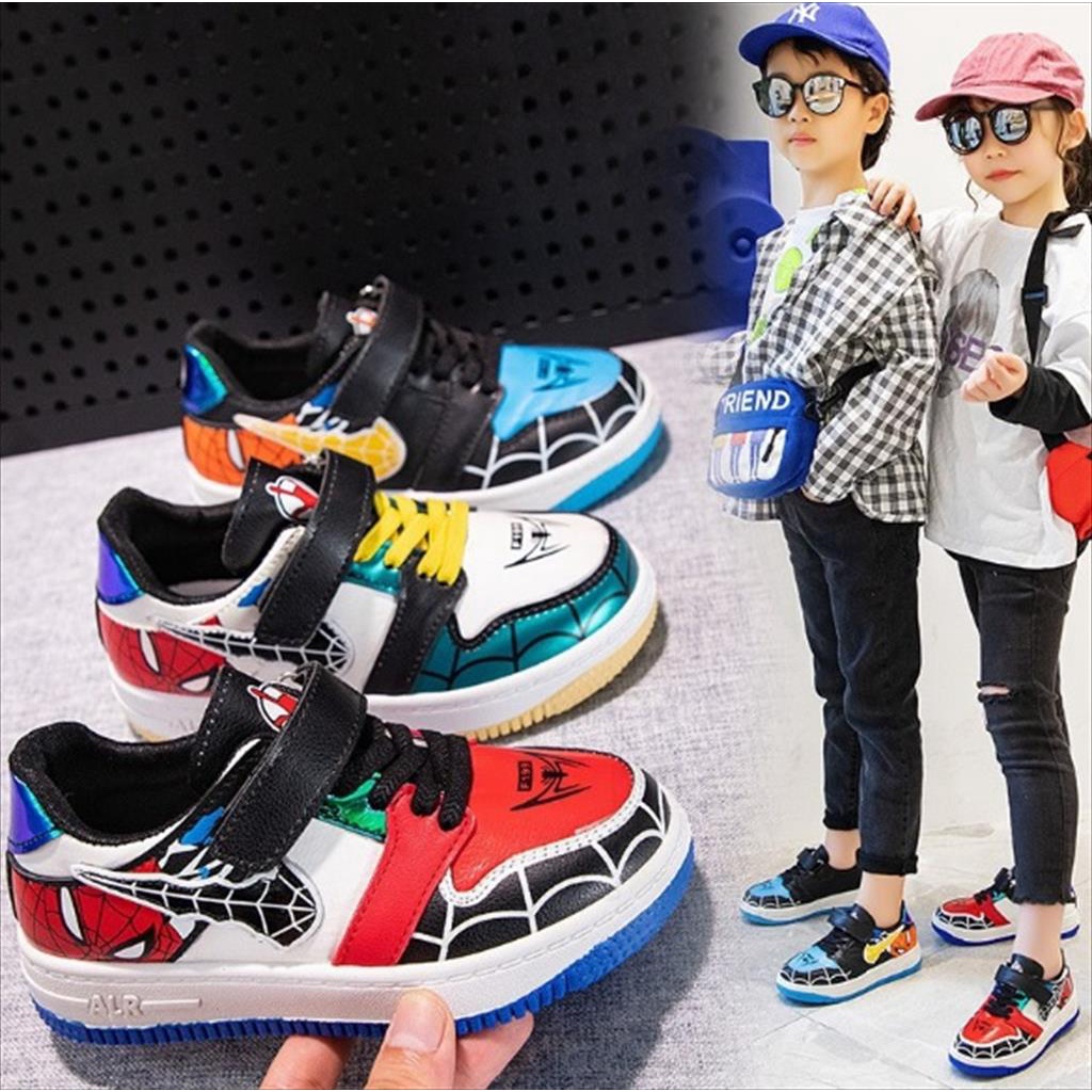 Juragan Junior [COD] Sepatu GEMKA Sneakers Import Anak Laki-Laki Non LED Size 26-37