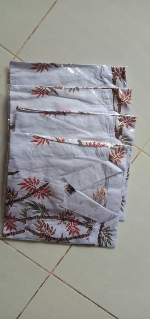 Batik Wanita Atasan Batik Wanita Blouse Batik Wanita Seragam Kantor Kerja Kekinian Terbaru