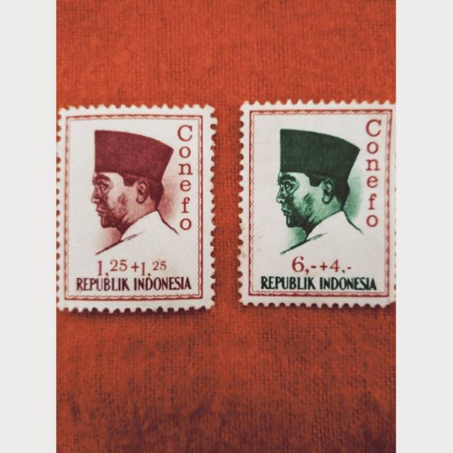 Perangko Soekarno CONEFO