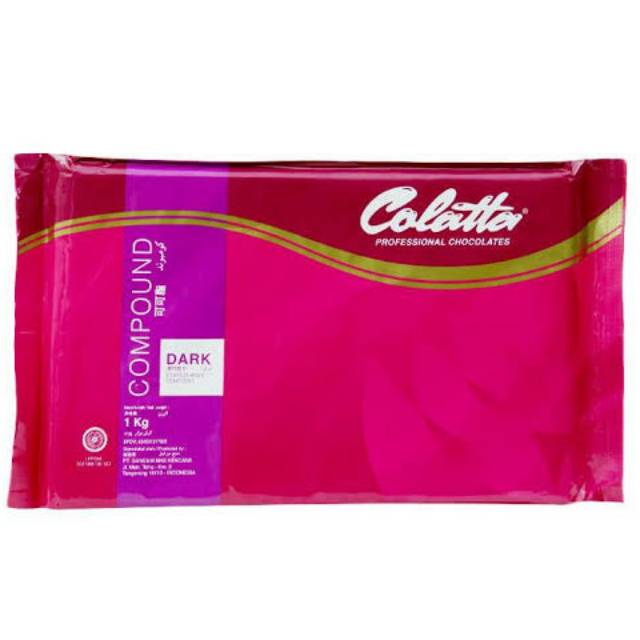 

QH COKLAT COLATTA DARK CHOCOLATE COMPOUND 1 KG / COKLAT MASAK COLATA COLLATA