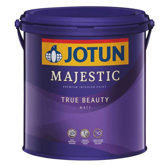 Cat Tembok Interior JOTUN Majestic True Beauty Matt 2 5 Cat Tembok Interior JOTUN Majestic True Beauty Matt 2 5