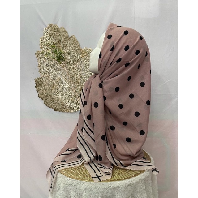 JILBAB SEGI EMPAT TERBARU//MOTIF BARU//VOAL LC-13