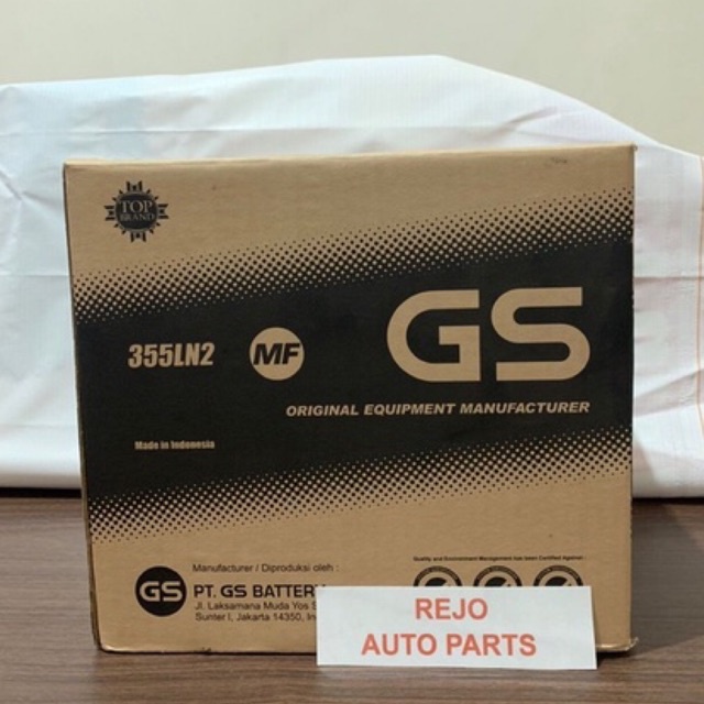 Aki GS MF / Kering OEM 355LN2