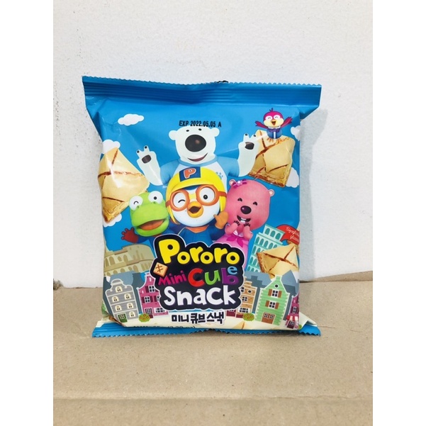 

pororo mini cube snack 65gr