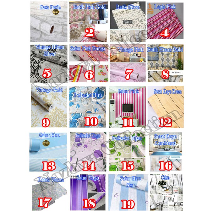 Wallpaper Dingding New Motif