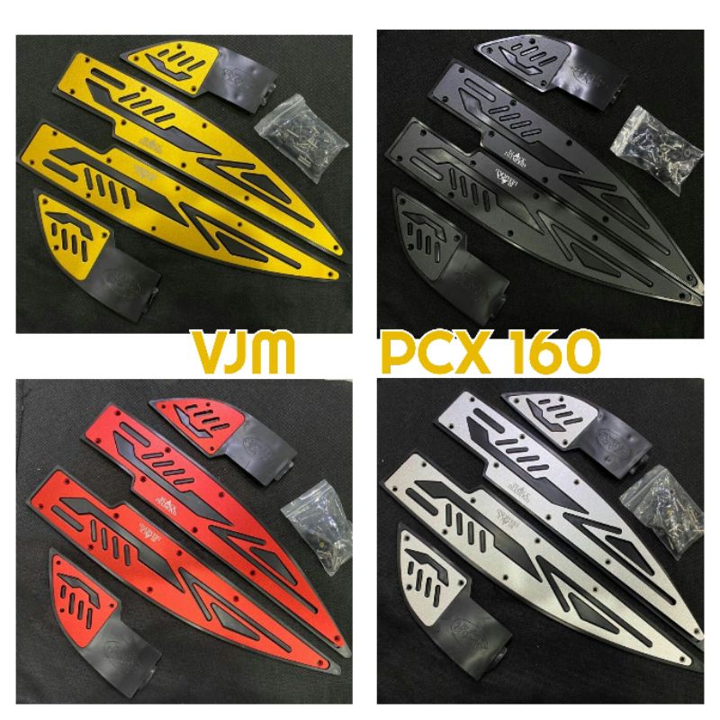 Bordes Pcx 160 New / pelindung injakan kaki Black Diamond