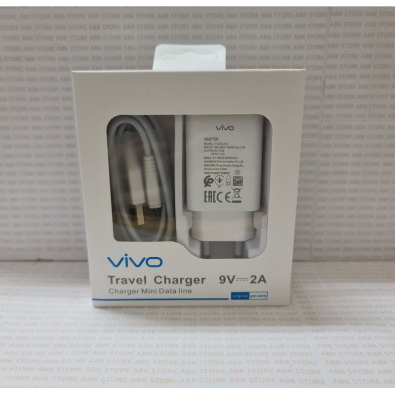 Charger Vivo Y12 Y15 Y17 Y19 - S1 Z1 Pro Micro Usb Original