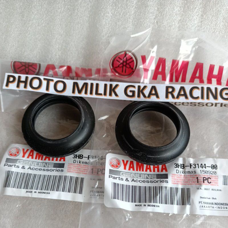 3HB-F3144-00 SIL sok depan debu RX king original sepasang