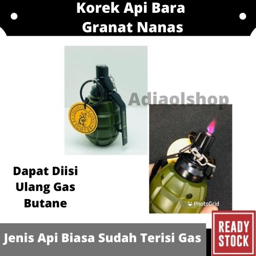 Korek Api BARA Model Granat Nanas