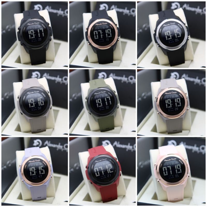 AC9342 Jam Tangan Pria / Wanita Alexandre Christie AC 9342 Original