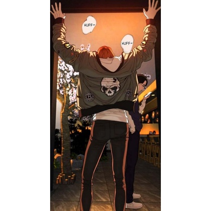 Patch Sablon Outfit Taehoon/ The boss/ Webtoon
