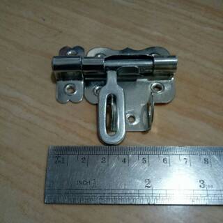 Grendel overpal gembok 2 slot overpal kunci gembok slot Grendel overpal gembok 2 slot overpal kunci gembok slot