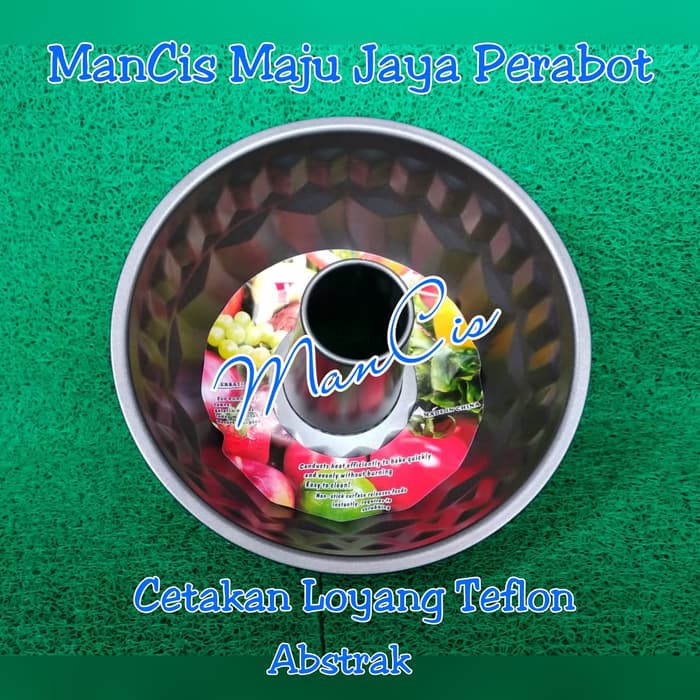 Cetakan Loyang Teflon model abstrak / loyang bolu / loyang pudding
