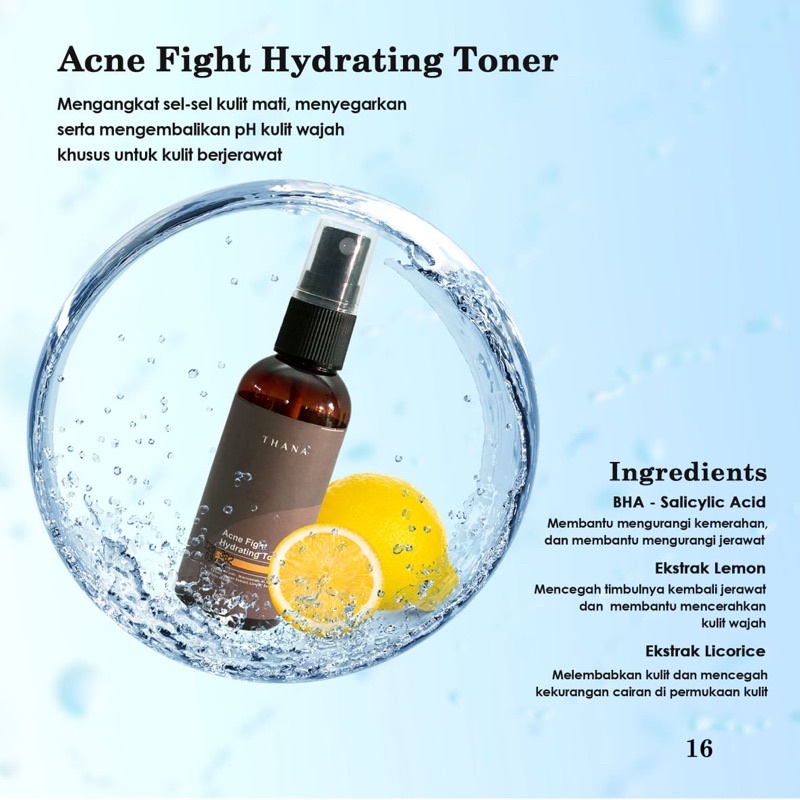 Thana Beauty Toner Acne